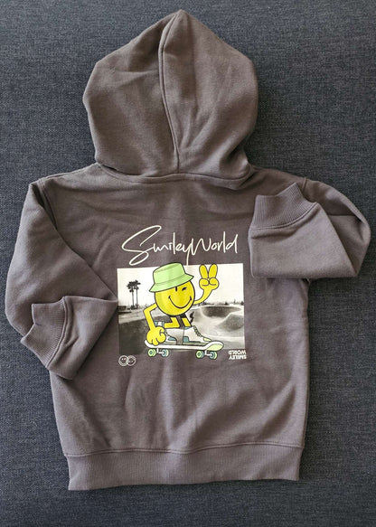 [NEW] H&M x SmileyWorld Boys Zip-Up Hoodie 5T/6, Kids 5/5T