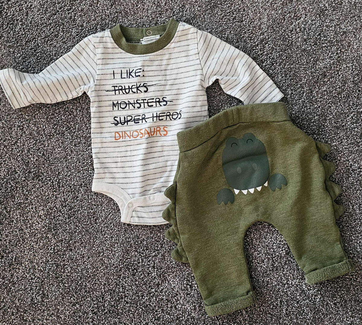 Matching Monster set Newborn Baby Boy, Kids Newborn