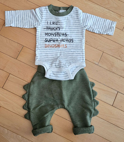 Matching Monster set Newborn Baby Boy, Kids Newborn