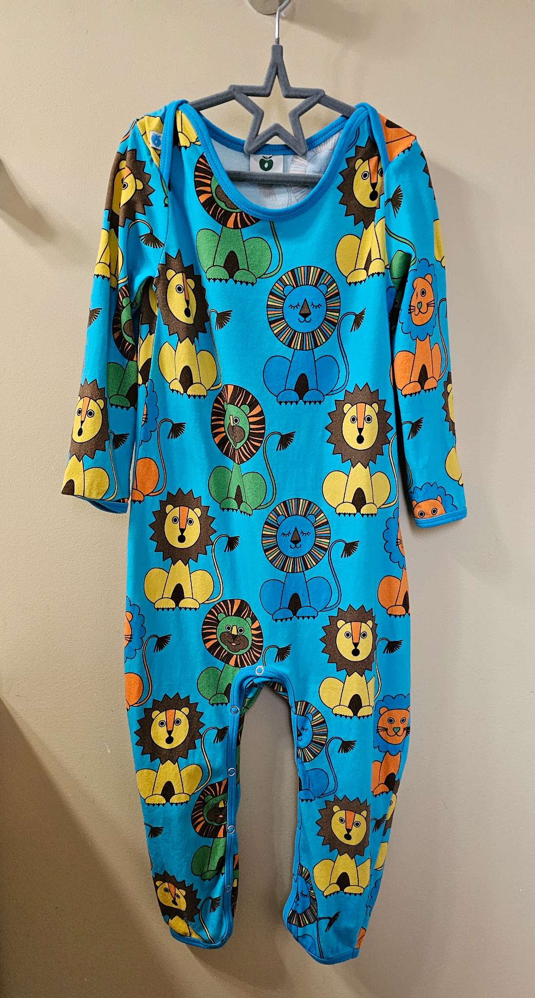 Småfolk Lion One-Piece Suit 98cm (2-3yrs) Unisex, Kids 3T