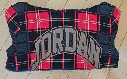 [NEW] Jordan Plaid Hoodie 3T , Kids 3T