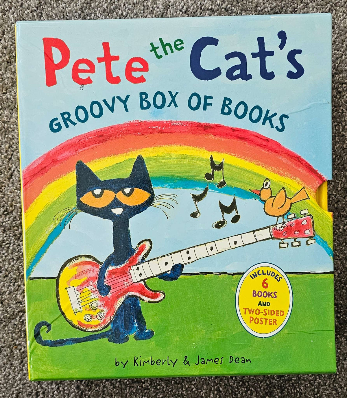 Pete the Cat's Groovy Box of Books (6 Hardcovers)