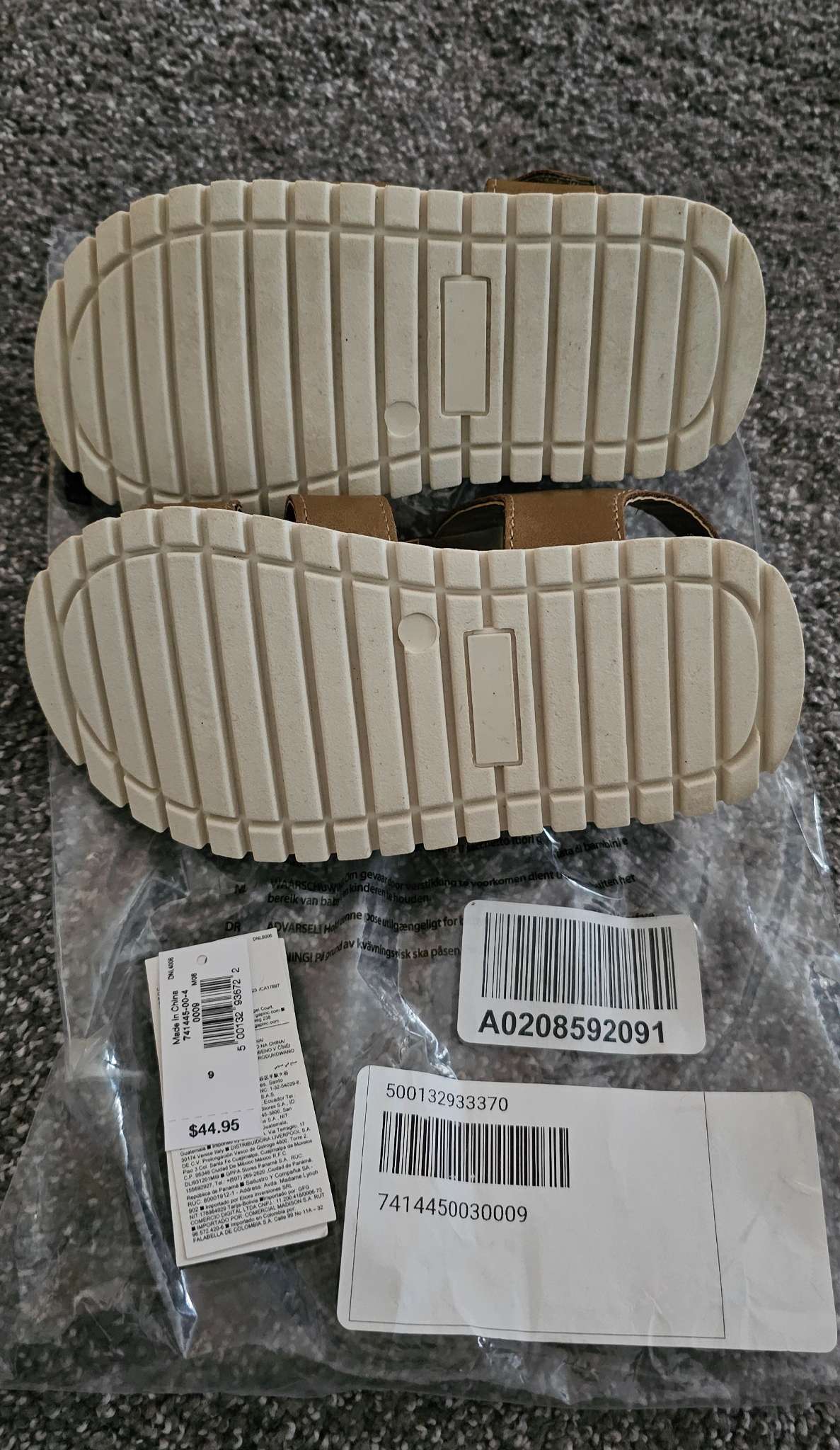 [NEW] Fisherman Sandals Toddler 9 Unisex, Shoes 9 (Toddler:2-4yr)