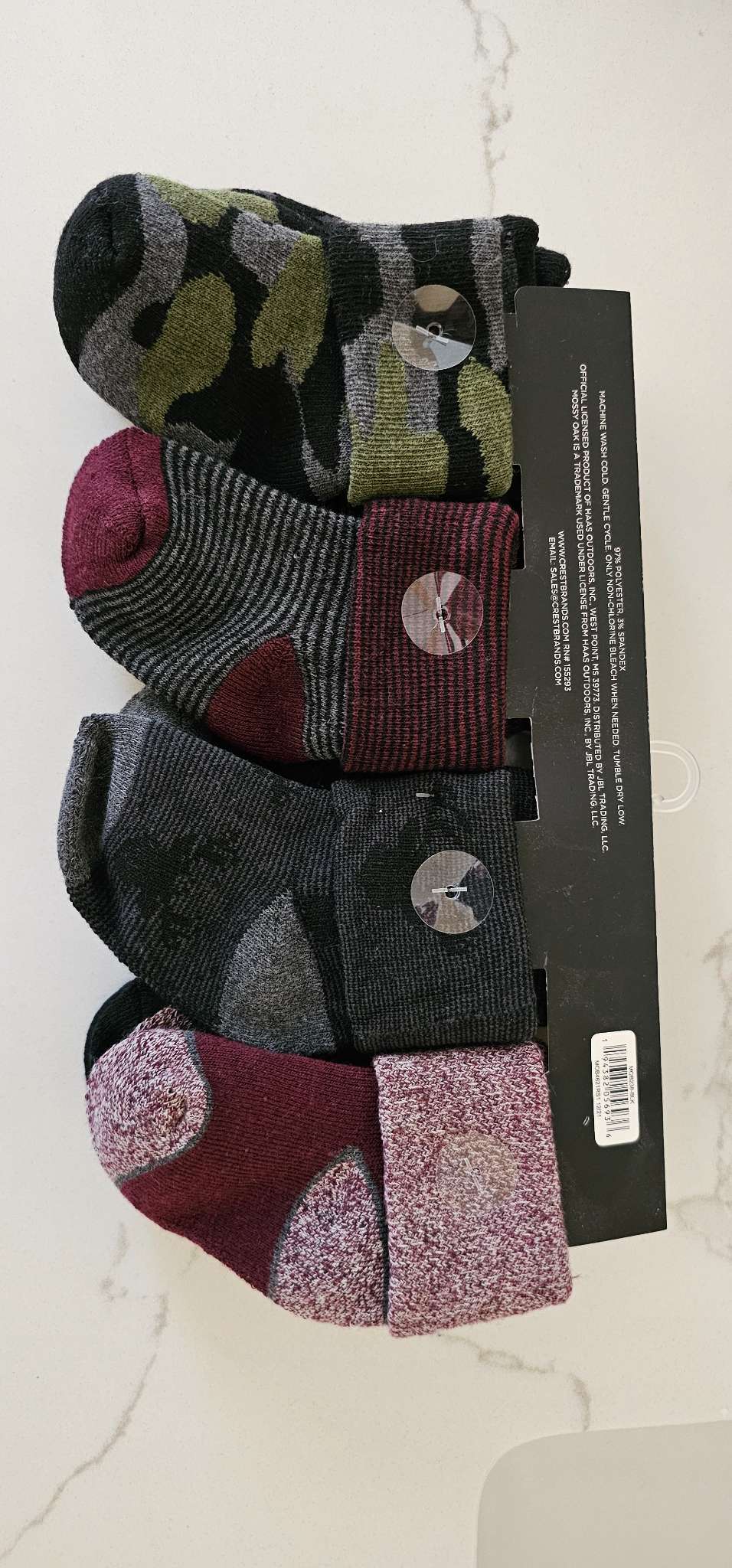 [NEW] Toddler socks 8-pack 12-24m