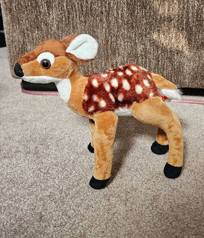 Plush Fawn Stuffed Animal, Nursery Decor
