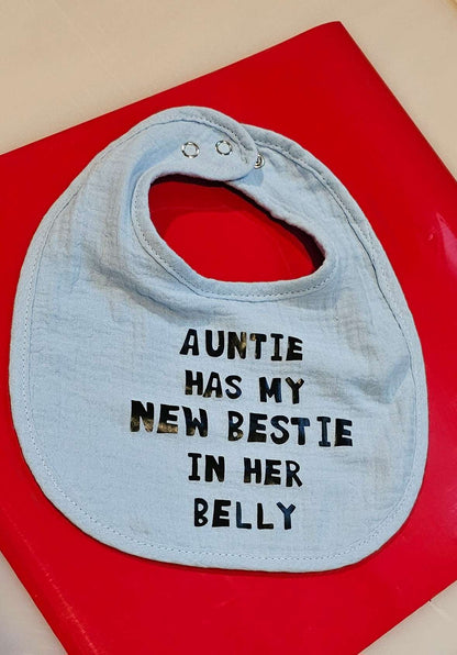 Baby Bib; Pregnancy Announcement