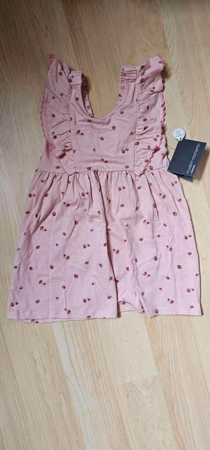 [NEW] Ruffle Strawberry Dress 3T, Kids 3T