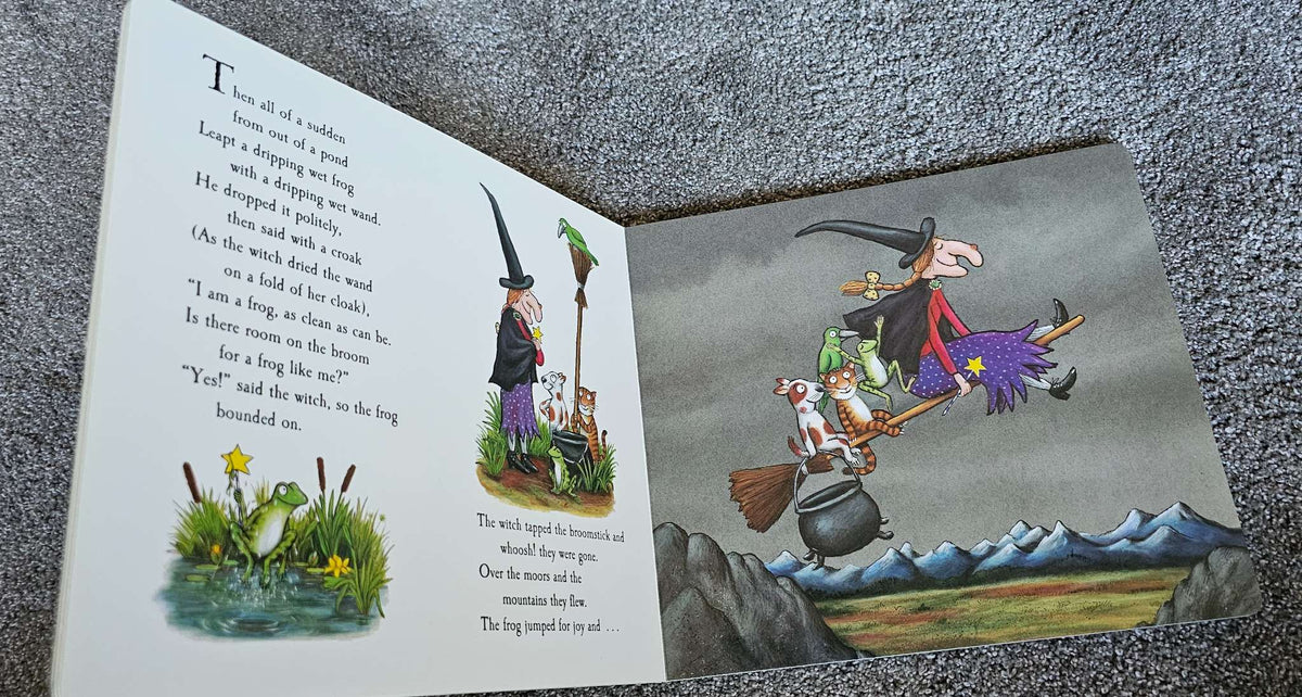 Room on the Broom Lap Board Book - Julia Donaldson (3-5yrs)