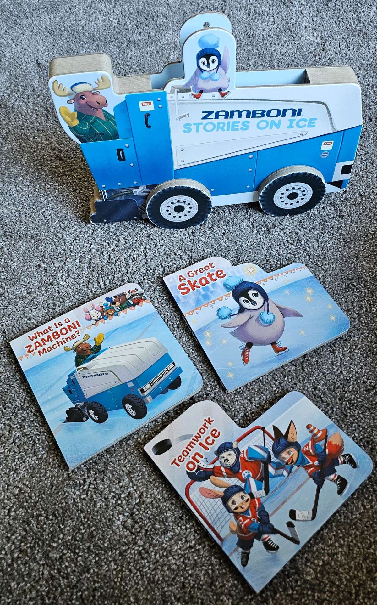 Zamboni Stories on Ice - 3 Board Books
