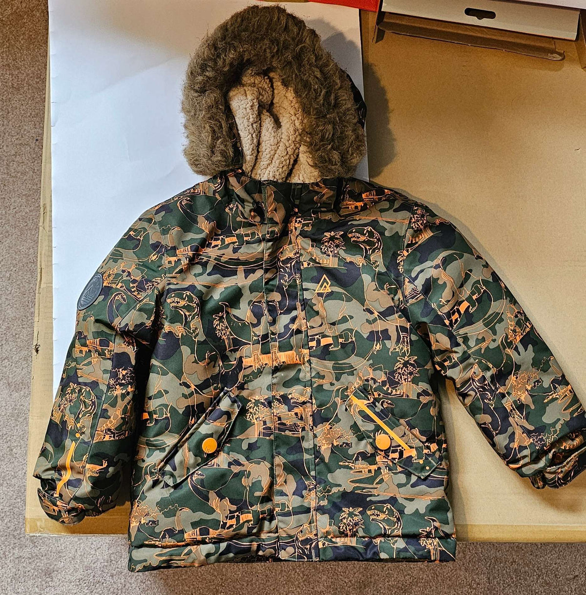 Ripzone Camo Winter Jacket Toddler Boys 3T , Kids 3T