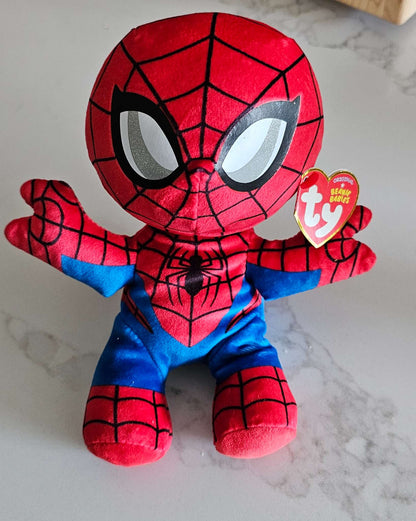 [NEW] Ty Marvel Spider-Man Beanie Baby