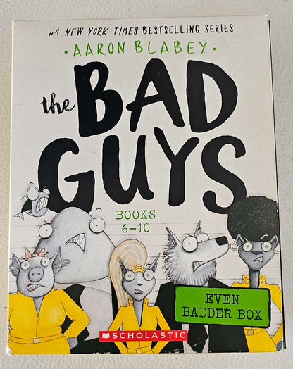 The Bad Guys 6-10 Even Badder Box Set (9+ yrs)