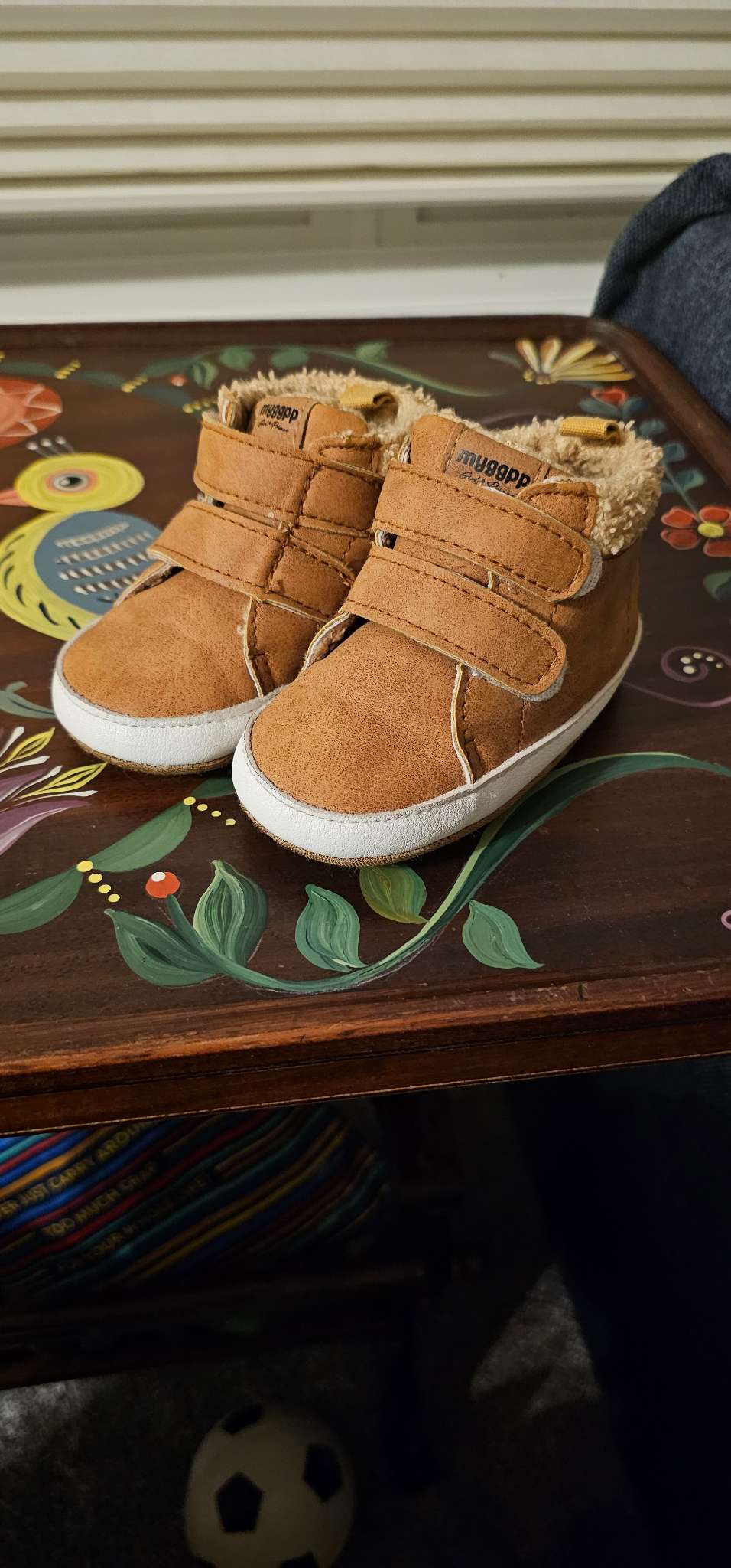 Insulated 6-12m baby booties casual shoes Unisex , Shoes 3 (Baby: 0-12 mth)