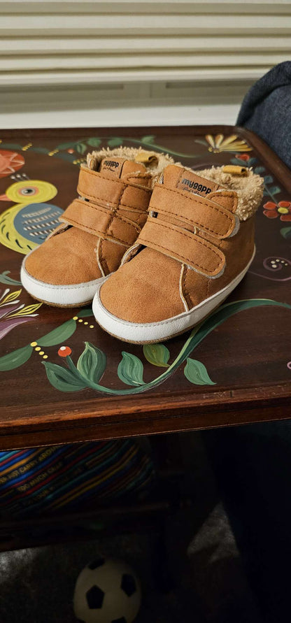 Insulated 6-12m baby booties casual shoes Unisex , Shoes 3 (Baby: 0-12 mth)