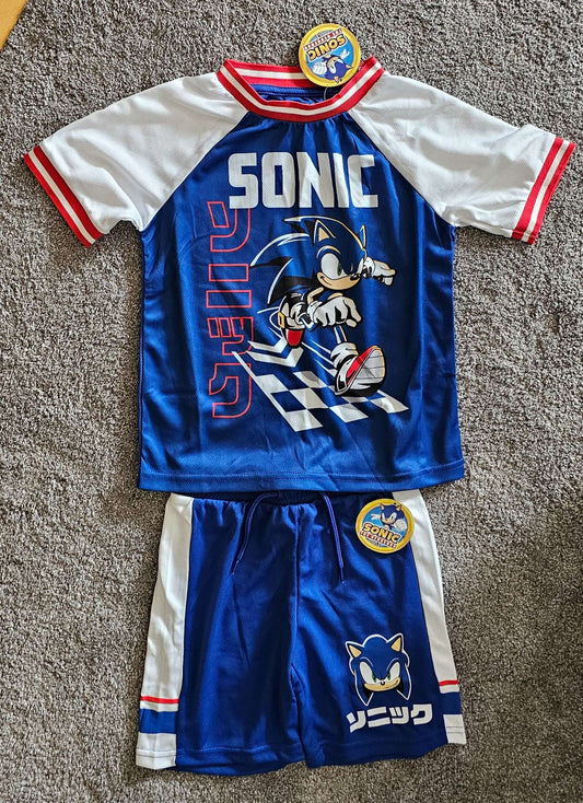 [NEW] Sonic the Hedgehog Matching Set size 6, Kids 6/6X