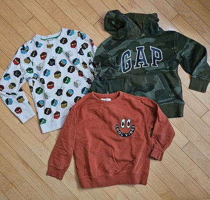 Bundle of crewneck sweaters boys 6-7yrs, Kids 6/6X