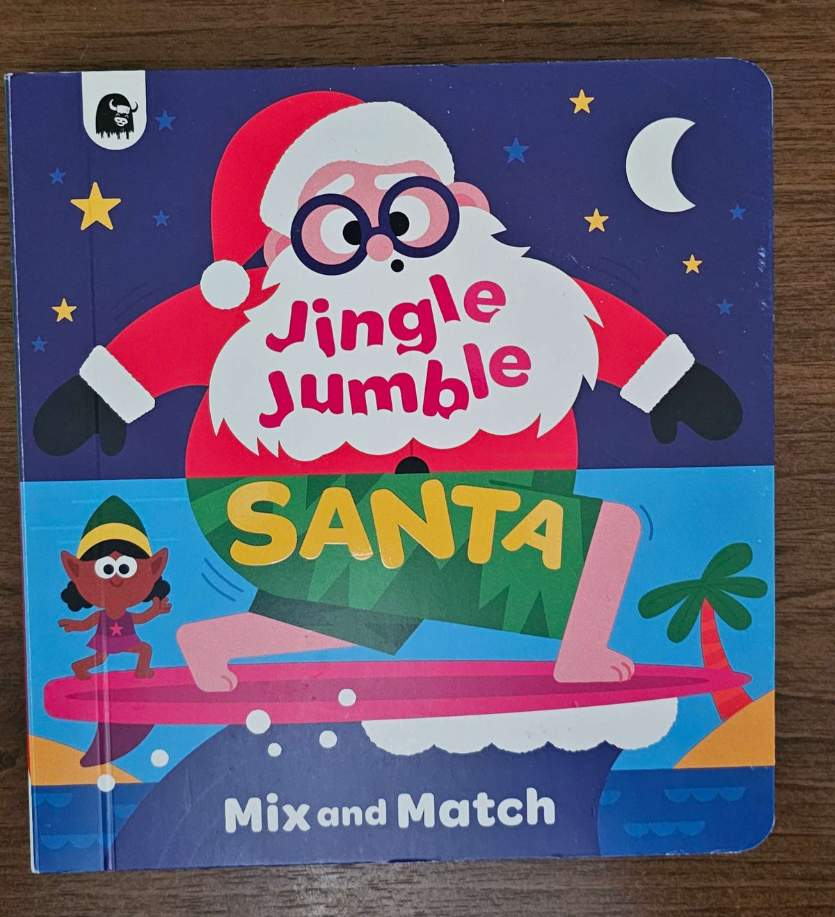 Jingle Jumble Santa Interactive Board Book