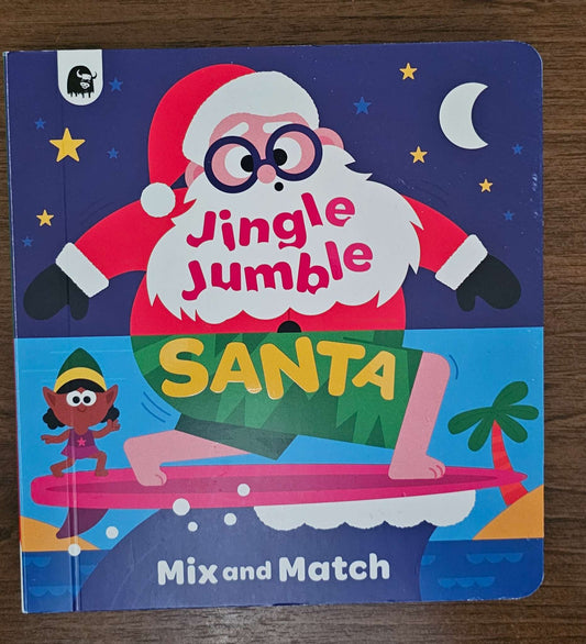 Jingle Jumble Santa Interactive Board Book