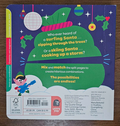 Jingle Jumble Santa Interactive Board Book