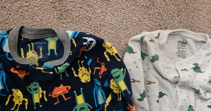 Carter's Baby boy 6-9m / 9m Sleeper Bundle, Kids 9 Month (6-9M)