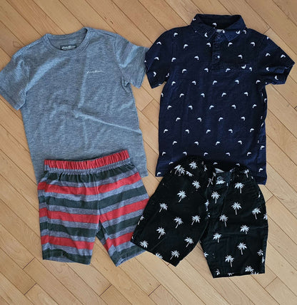 Boys Summer Outfit & PJ Bundle 5/6, Kids 6/6X
