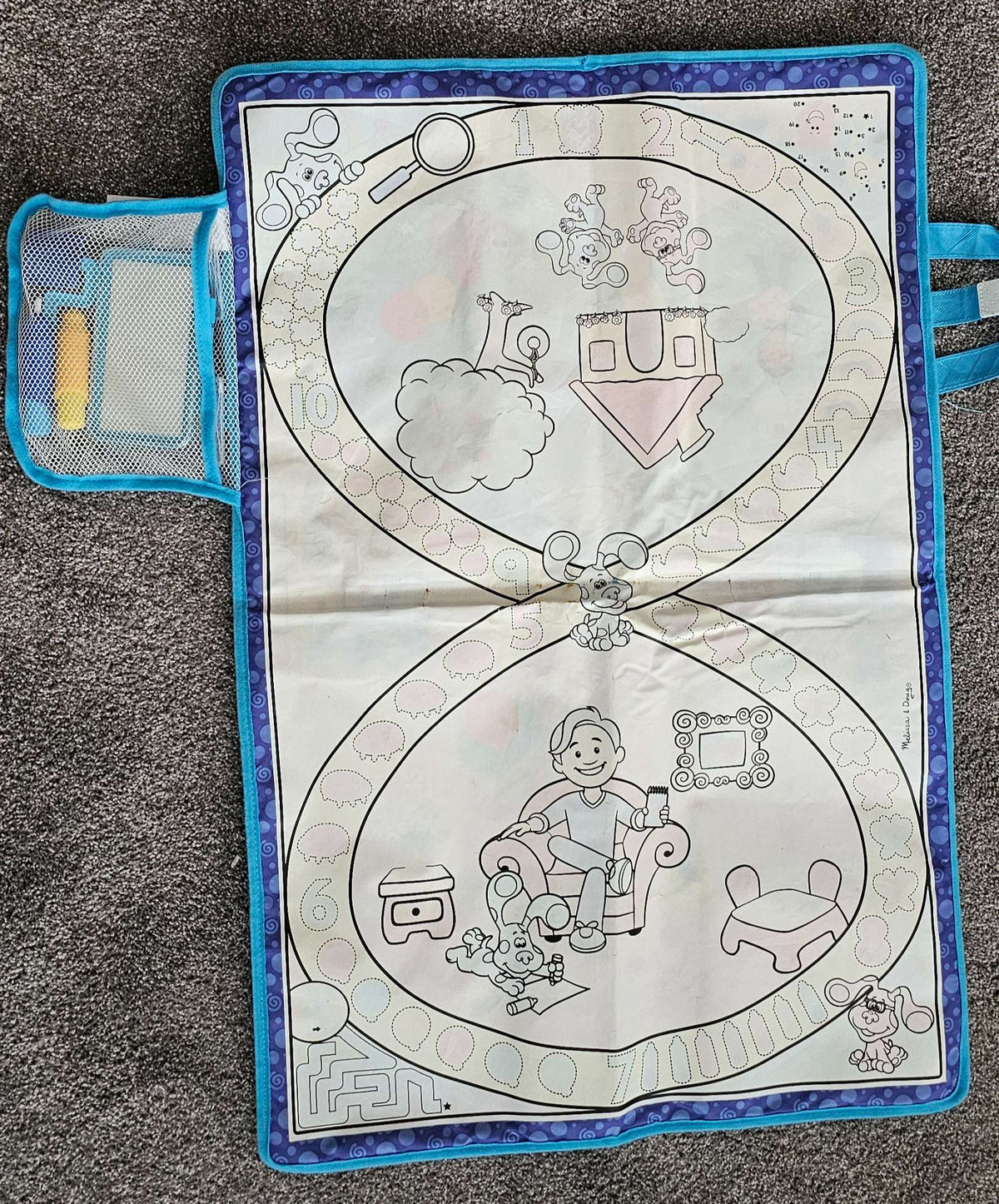 Water WOW! Indoor Play Mat Blue's Clues & You
