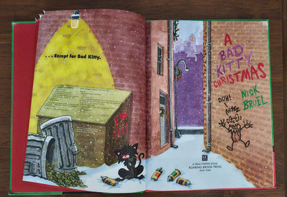 Hardcover A Bad Kitty Christmas (6-8yrs)