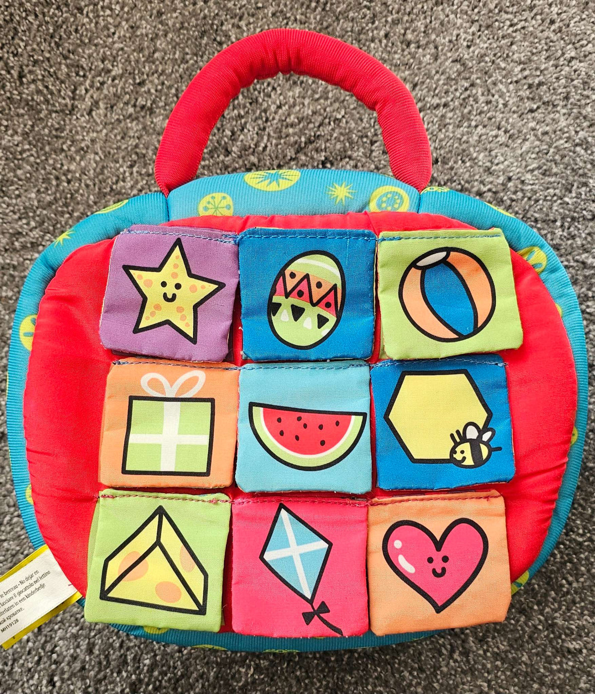 Montessori-inspired Take-Along Shape Sorter 9m+