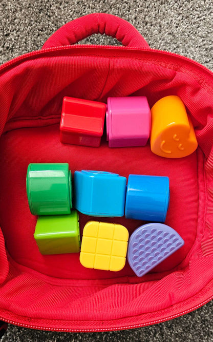 Montessori-inspired Take-Along Shape Sorter 9m+