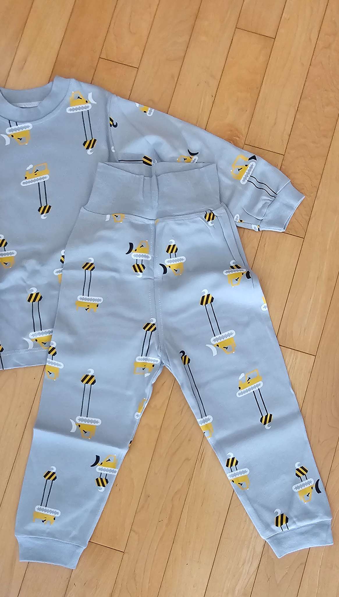 [NEW] Small Shop 100% Combed Cotton Construction Set (2-3yrs), Kids 2T