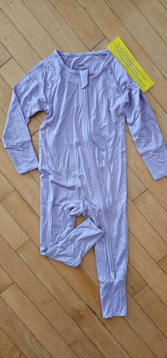 [NEW] 2-way Zip Foldover One-Piece Sleeper 18-24m, Kids 24 Month (18-24M)