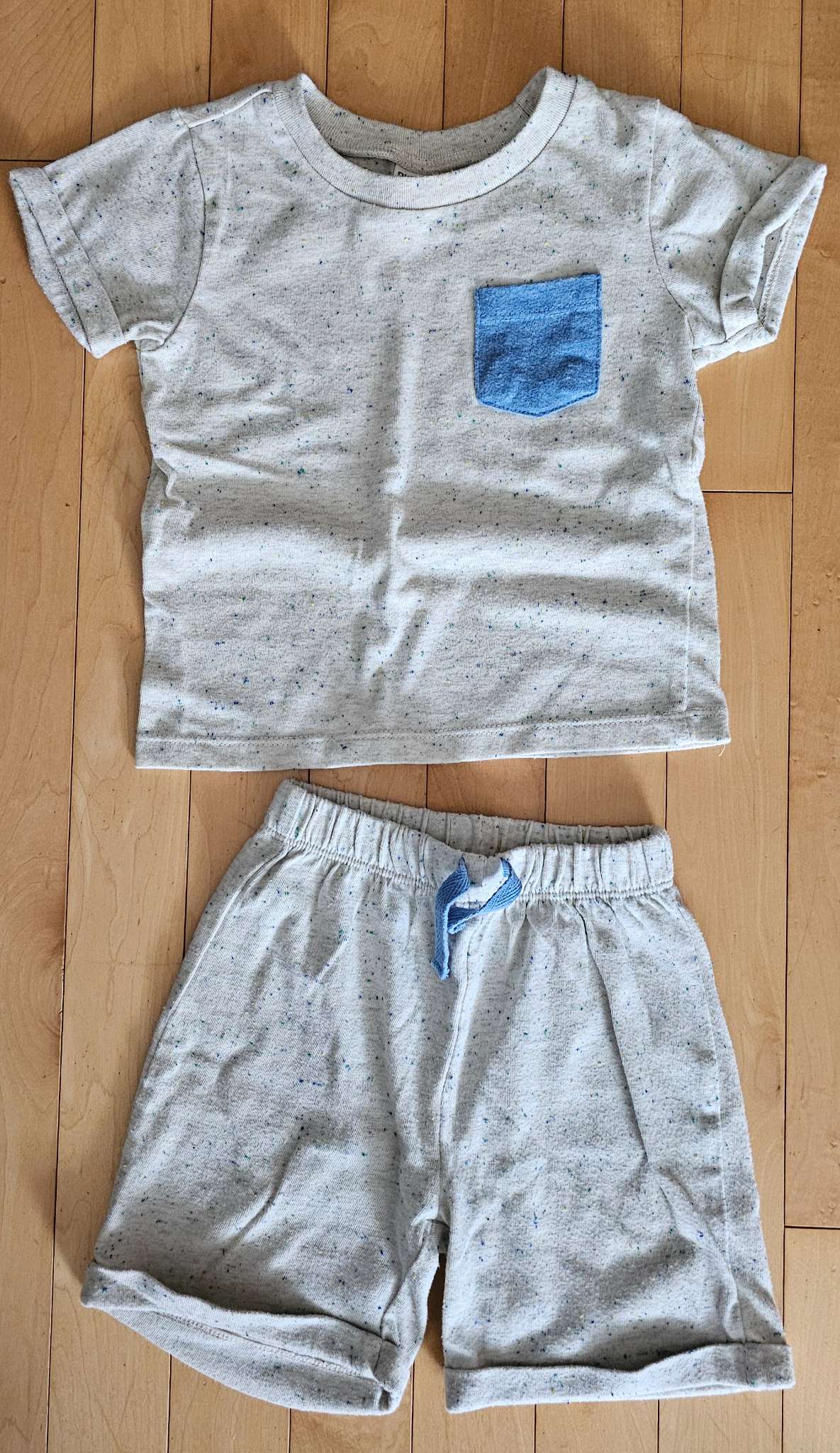 T-shirt and Shorts Matching Set 18m Unisex , Kids 18 Month (12-18M)