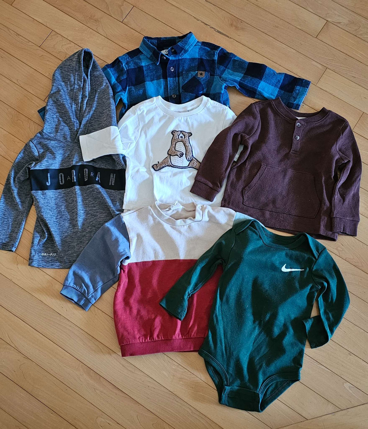 Bundle of 11pcs Baby Boy Tops and Bottoms 18m, Kids 18 Month (12-18M)