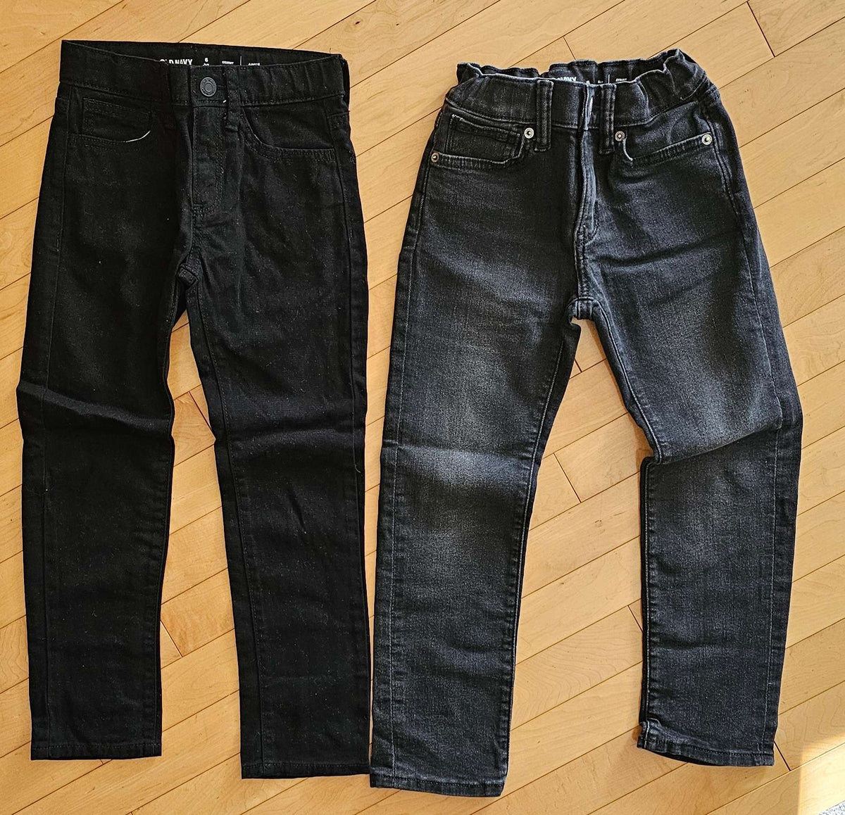 Black Slim Boys Jeans Size 6, Kids 6/6X