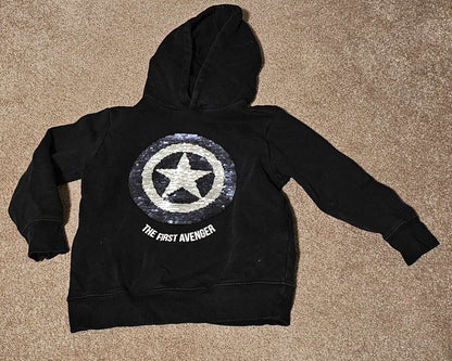 The First Avenger Hoodie Boys size 7, Kids 7
