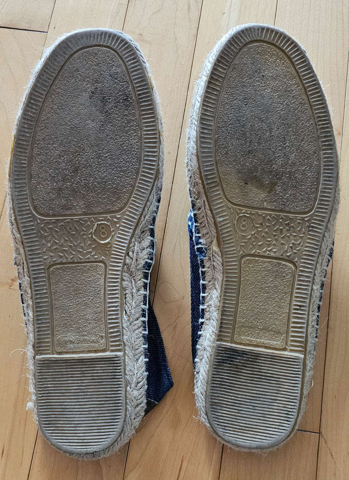 Espadrille Flats size 8 women's , Shoes 7 (Big Kids:8–12yr)