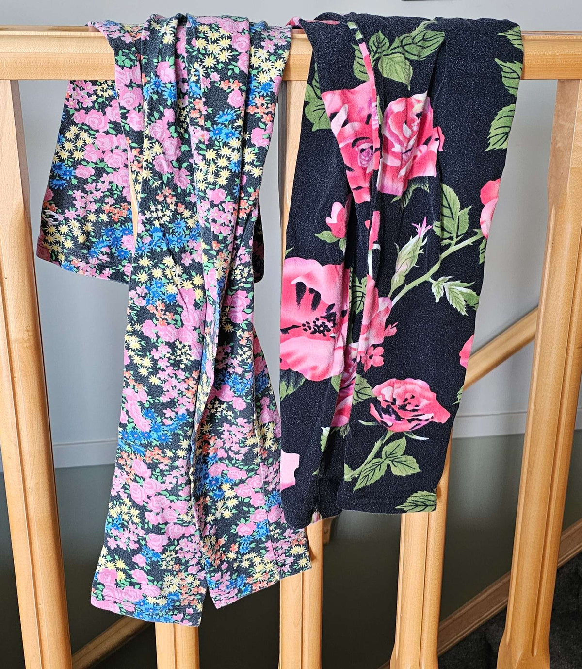 Bundle of floral leggings women's medium , Kids 20