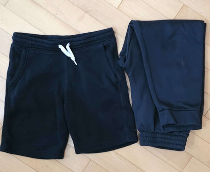 Bundle of Thermafit Nike Joggers + ON Shorts 6-7yrs, Kids 6/6X