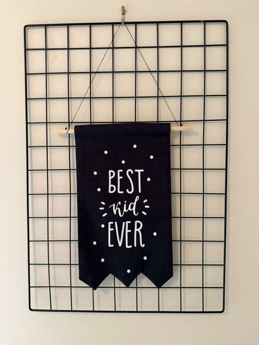 “Best Kid Ever” Wall Hanging