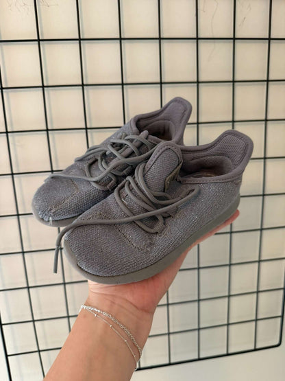 Gray Knit Sneakers, Shoes 8 (Toddler:2-4yr)
