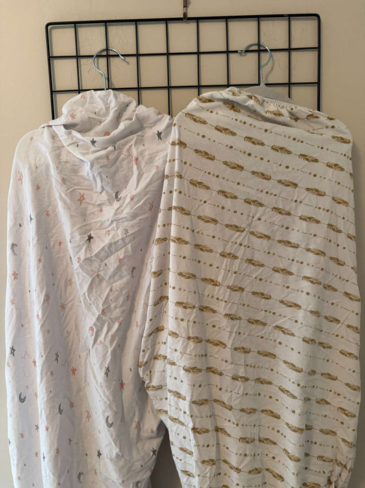 Two crib sheets