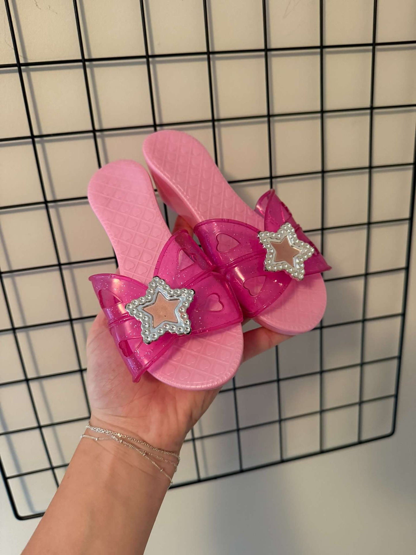 Dress up jelly shoes set