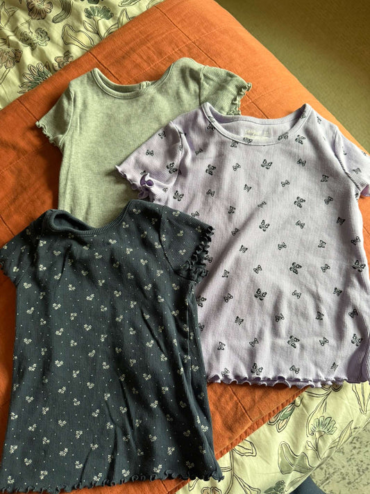 3-Pack Ribbed Tank Tops, Kids 4/4T