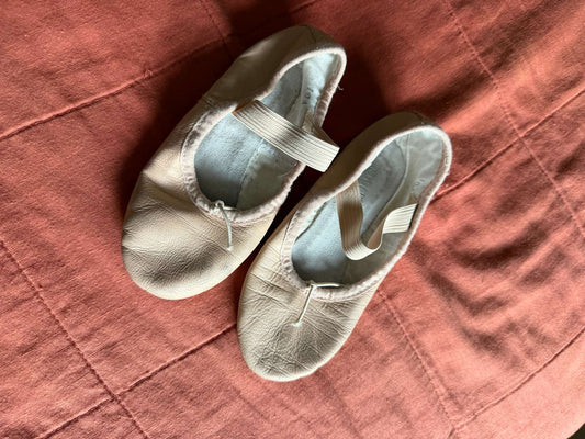 Girls’ Fabric Ballet Shoes, Shoes 10 (Toddler:2-4yr)