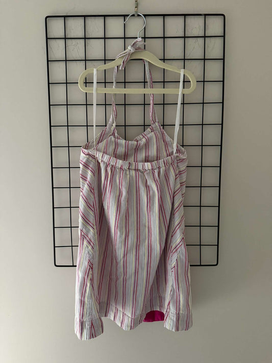 Tea Collection Striped Apron Dress, Kids 6/6X (extra small)