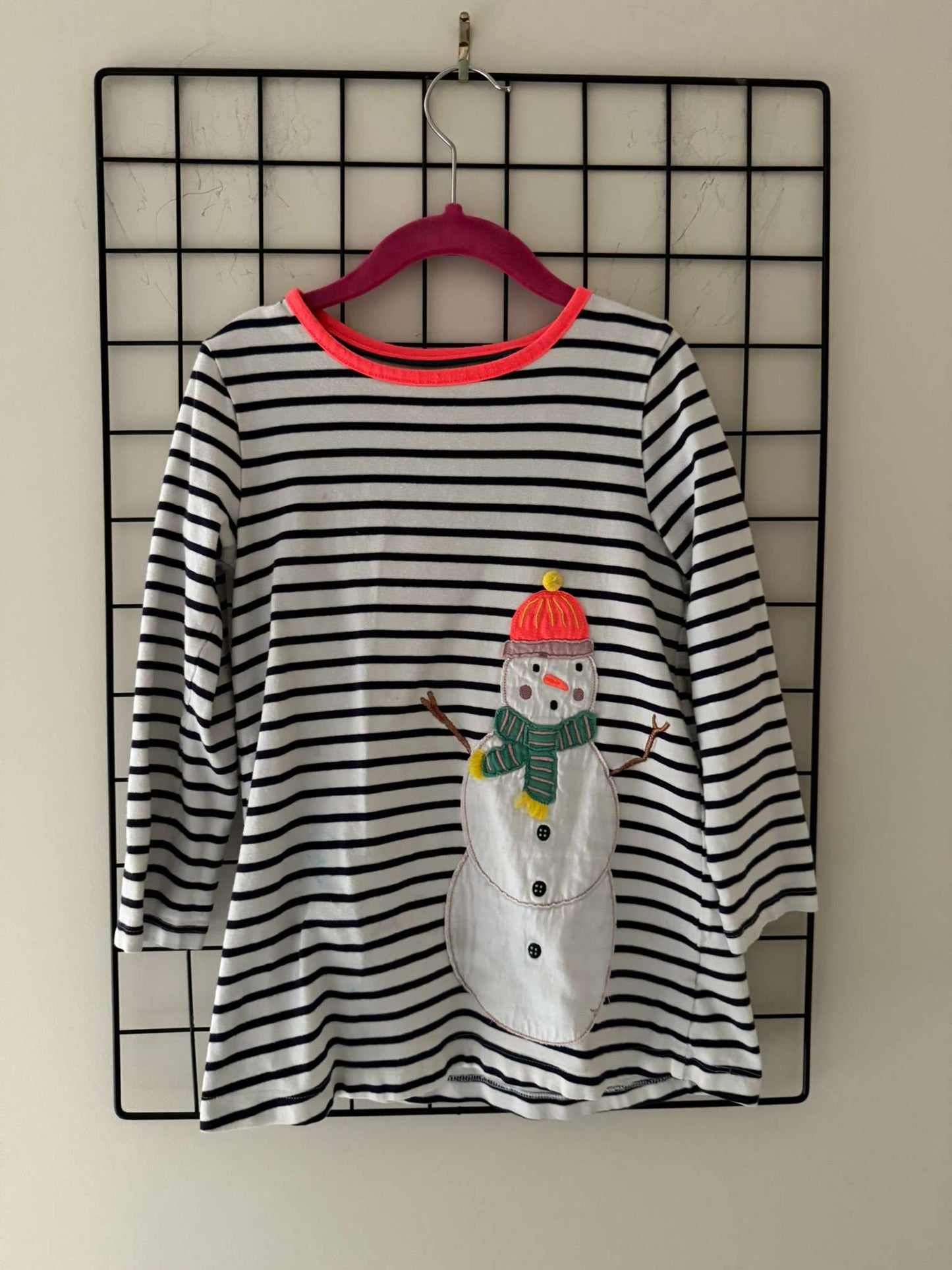 Mini Boden Snowman Tunic