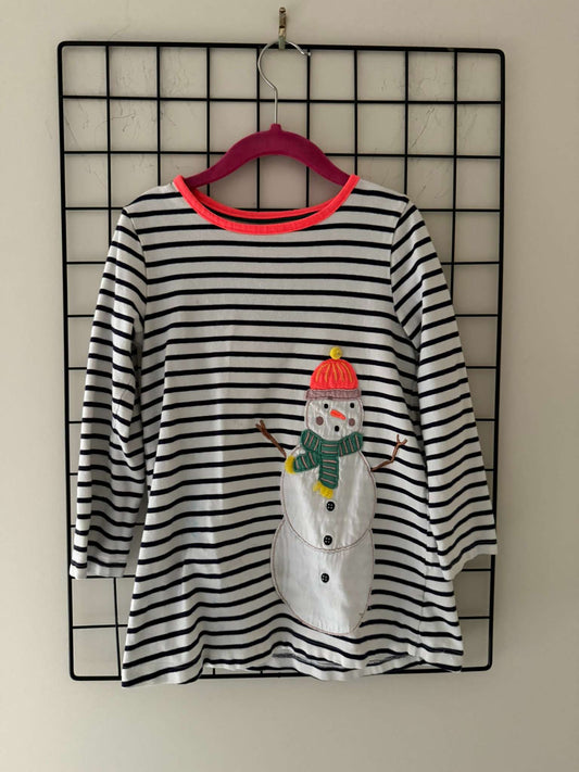 Mini Boden Snowman Tunic