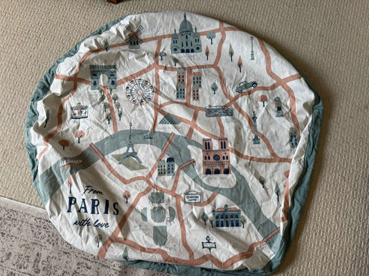 Play&Go Paris Toy Storage Mat