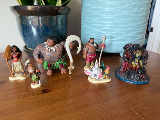 Moana Figurine Set