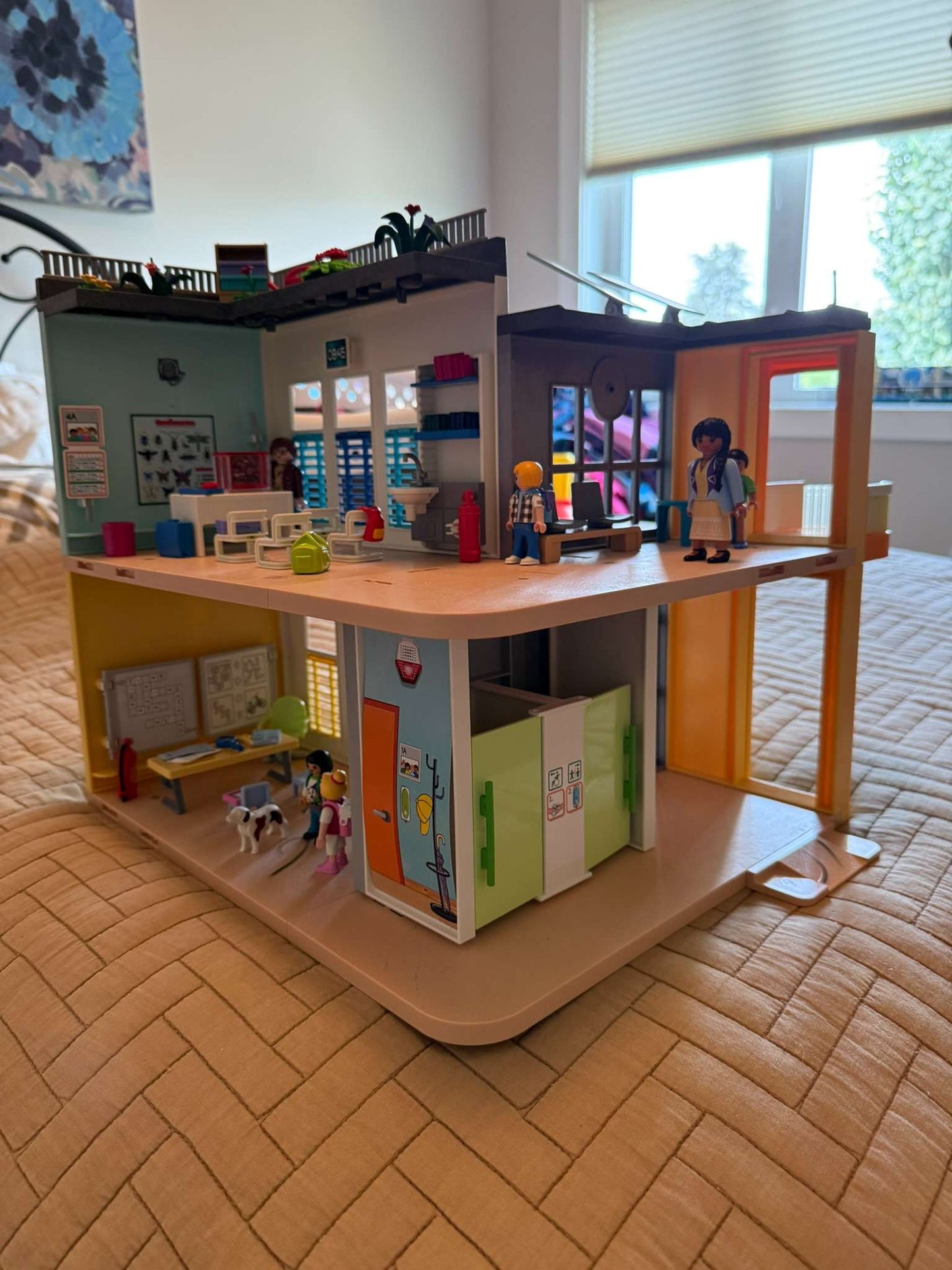 Playmobil Large School + Bus MSRP: $250